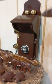 تلفن قدیمی .