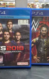 بازی pes2018 بازی W2k18 ps4/ps5