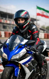 آموزش موتور سیکلت بانوان (موتورسواری)