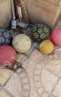 تعدادی توپ