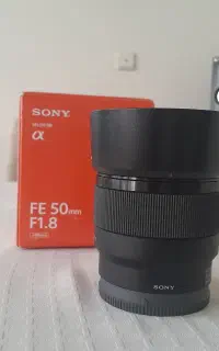 لنز ۵۰ سونی f1/8