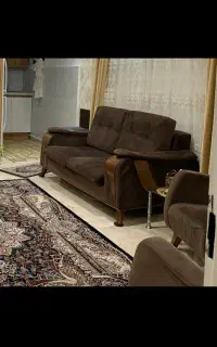 فروش مبل راحتی ۷ نفره با چوب گردو
