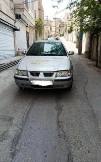 سمند مدل ۸۳  نقره ای