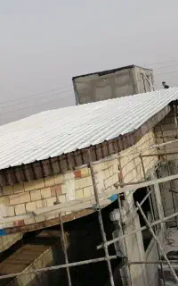اجرائ کلیه سقف های شیبدار
