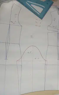 الگوی آماده‌ی بالاتنه سایز ۳۶ تا ۵۴
