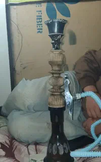 قلیان چوبی