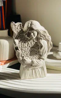 مجسمه ایراندخت / سنگ مصنوعی