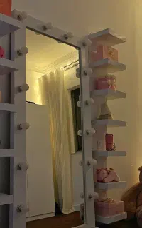 آینه قدی هالیوودی همراه دو تا شلف