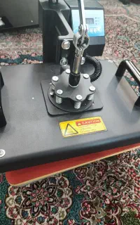 دستگاه‌ پرس حرارتی ۶ کاره نو آکبند