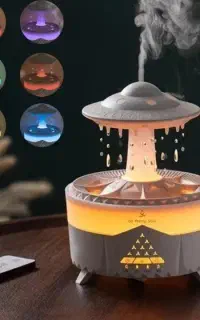 بخور سرد بارانی دارای 5 حالت نوری به قیمت دبی