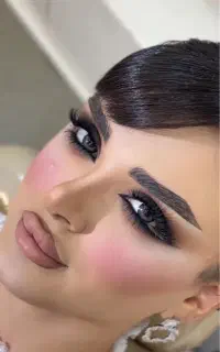 میکاپ وشنیون محفلی وعروس cip