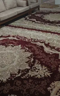 توجه دو عدد فرش ۱۲ متری کارکرده،گلیم آشپزخانه نو
