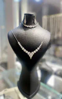 حراج استثنایی سرویس نقره جواهری ، قیمت فوق‌العاده