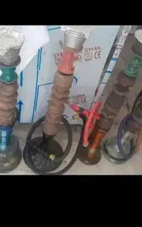 چهار تا قلیون چوبی