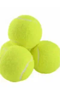 تعدادی توپ تنیس سالم