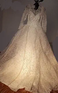 لباس عروس شاین عربی. فری سایز