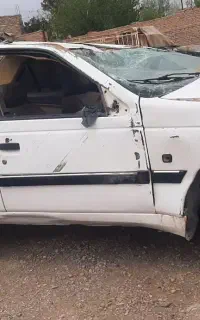 مزدا۲کابین۲۰۰۰سالم پژواس ال اکس تصادفی۹۴