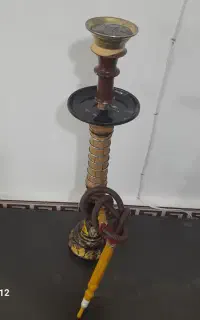 قلیون تنه چوبی