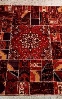 فروش فرش چهل تیکه دستباف با ضمانت تولید