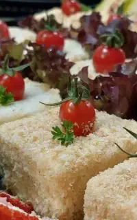 فینگر فود، حلوا، لقمه سفره عقد