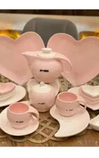 سرویس پا سماوری و صبحانه خوری