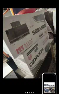 هود واجاق گاز صحفه ای نو آکبند