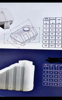 منبع اب تانکر اب مخزن اب پلی اتیلن