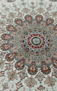 فرش  نخی ۷۰۰ شانه تراکم دو هزار