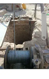 حفر چاه و مته زنی.پشته .
