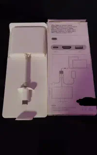 تبدیل اورجینال Apple USB-C به HDMI + USB + USB-C