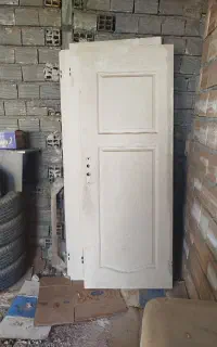 درب چوبی