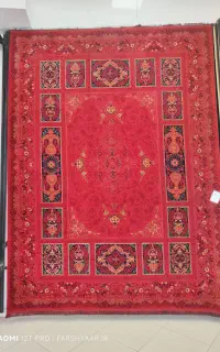 فرش کاشان/ ۱۲۰۰ شانه لاکی مدرن / مستقیم از کارخانه