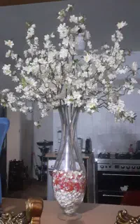 گل و گلدان مصنوعی