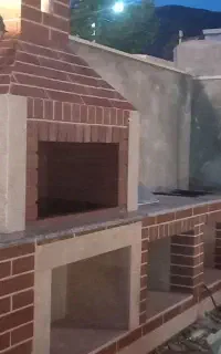 شومینه هیزمی و شومینه گازی و باربیکیو و آتشکده