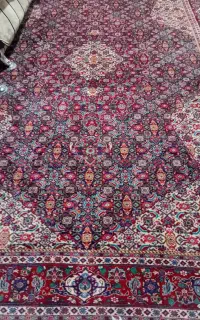 فرش شش متری ساروق اراک طرح ماهی