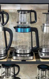 چایساز روهمی فلر گرمکن دار قوری پیرکس گارانتی