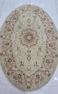 فرش بیضی ۱۴۰ * ۲۲۰ (۳ متری)
