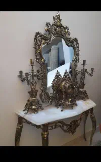 خریداروفروش آینه شمعدان برنزی درکل تهران