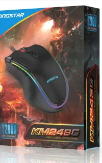 ماوس گیمینگ KM248G کینگ استار