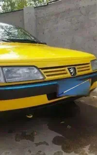 تاکسی پژو ۹۷ بدون رنگ معاوضه با پراید