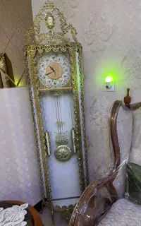 ساعت ایستاده برنز