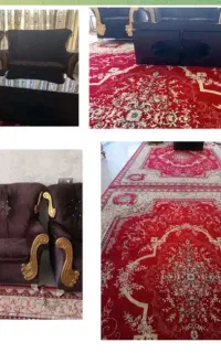 دوعددفرش 12متری ویکدست مبل هفت نفره