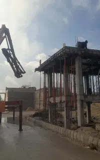 اکیپ آماده اجرای اسکلت بتنی