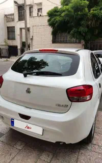 تیبا دو 2 درحدخشک مدل آخر 1400 بدون رنگ شاسی پلمپ