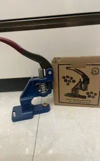 دستگاه مروارید ،دگمه و حلقه زن با وسایل کامل