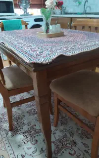 میز نهار خوری ۴نفره بدون صندلی