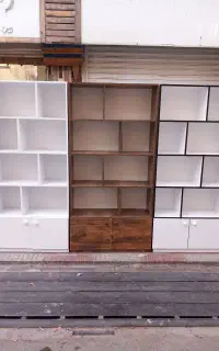 کتابخانه ۵طبقه تک درب و دو درب قیمت مناسب
