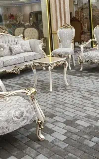 مبل کلاسیک نگار&خرید اقساطی مبلمان آنسل/طرح تعویض