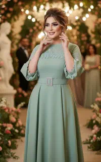 لباس مجلسی نارسیس شرق کد۲۵۲۵