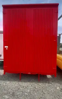 اتاق چادری مسقف دوطرف ریل